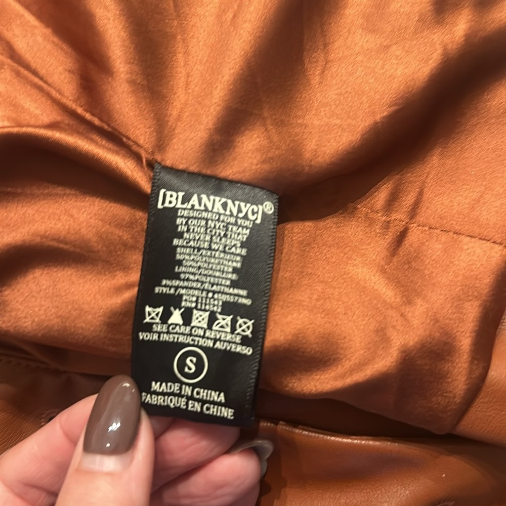 Blank nyc Vegan faux leather blazer - Picture 5 of 6